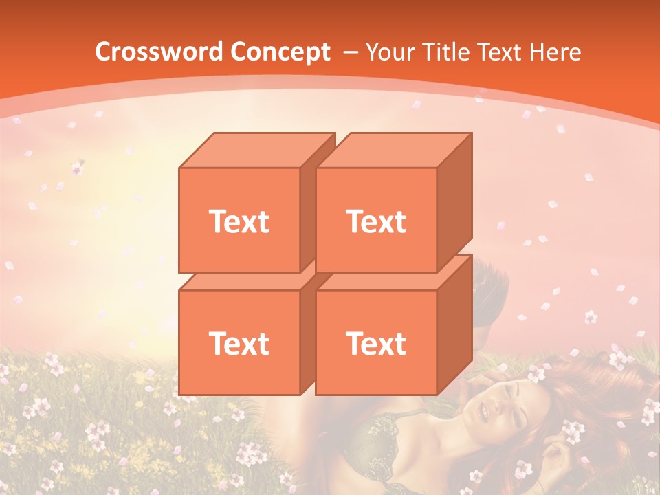 Bra Valentines Man PowerPoint Template