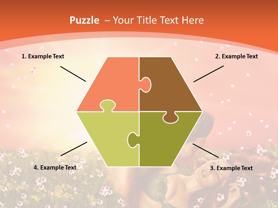 Bra Valentines Man PowerPoint Template