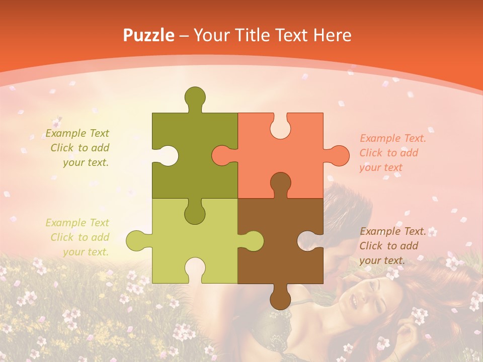 Bra Valentines Man PowerPoint Template