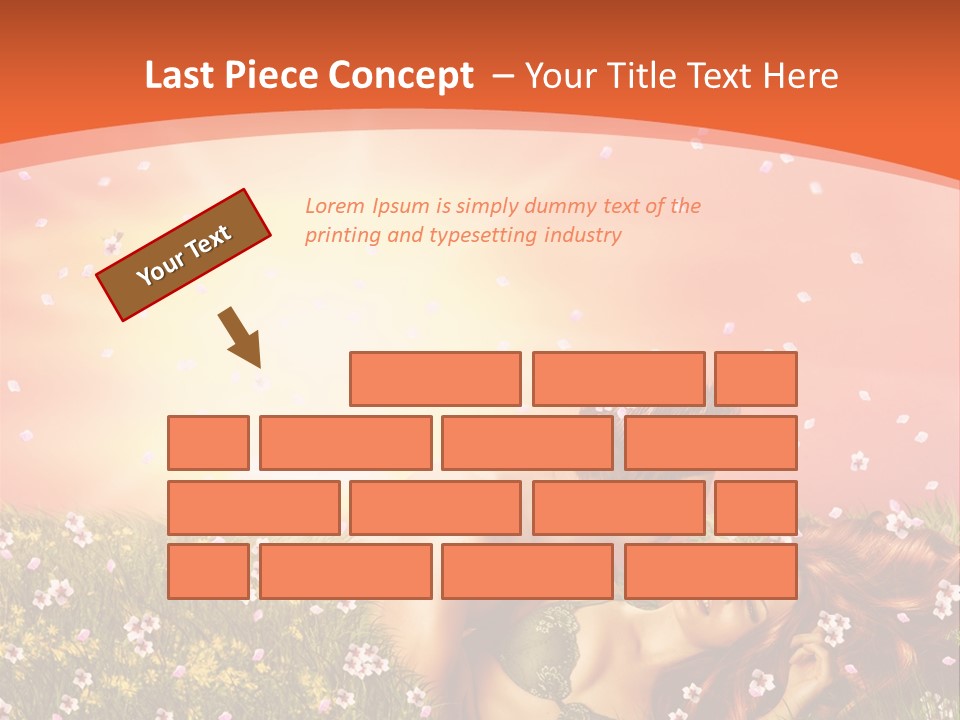 Bra Valentines Man PowerPoint Template