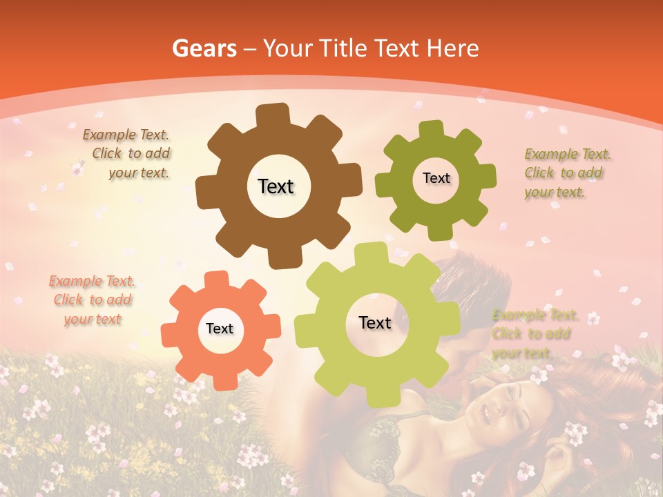 Bra Valentines Man PowerPoint Template