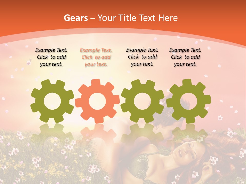 Bra Valentines Man PowerPoint Template