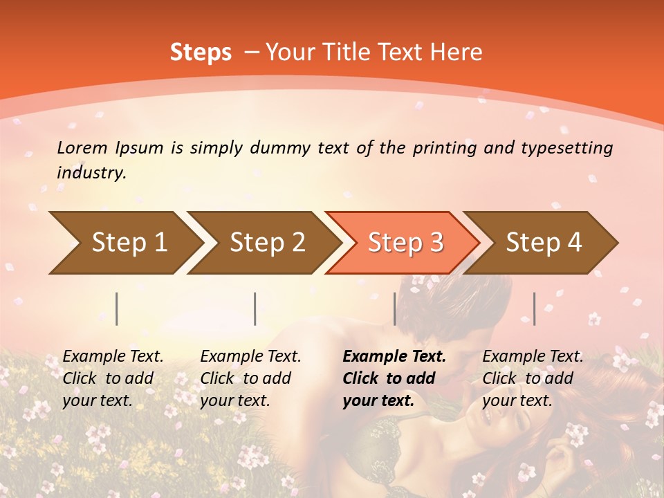 Bra Valentines Man PowerPoint Template