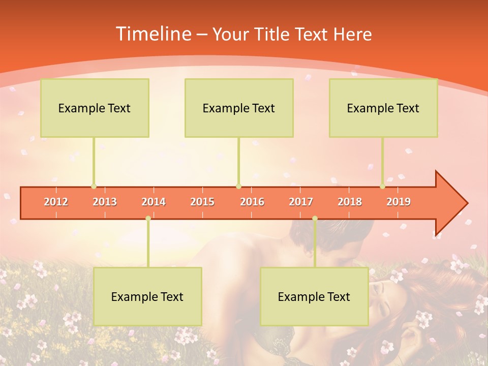 Bra Valentines Man PowerPoint Template