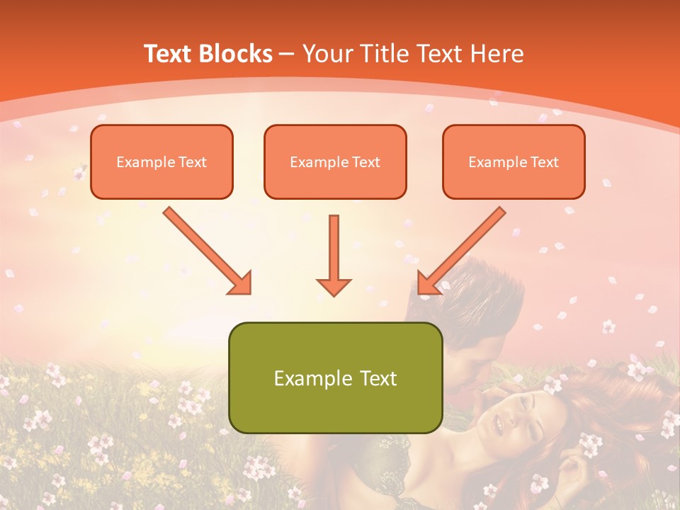 Bra Valentines Man PowerPoint Template