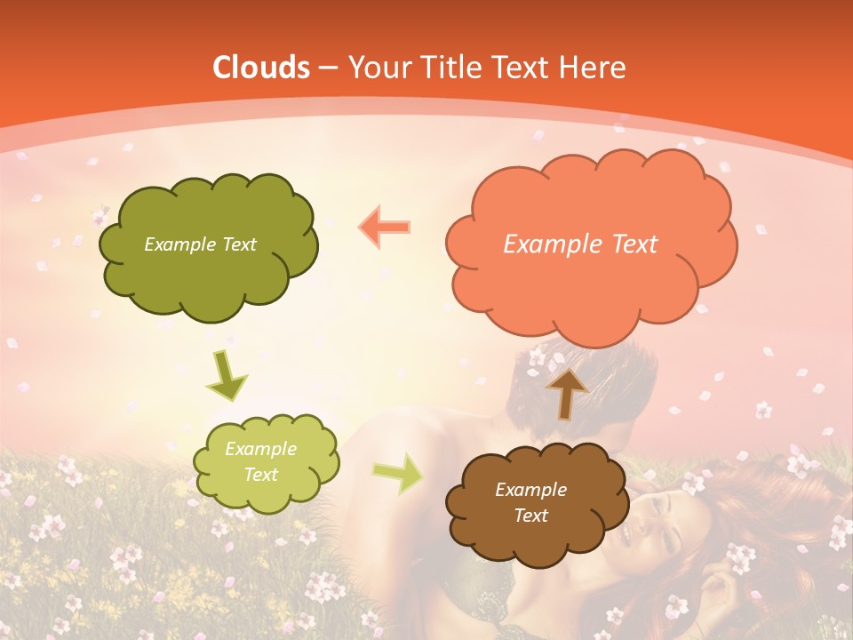Bra Valentines Man PowerPoint Template