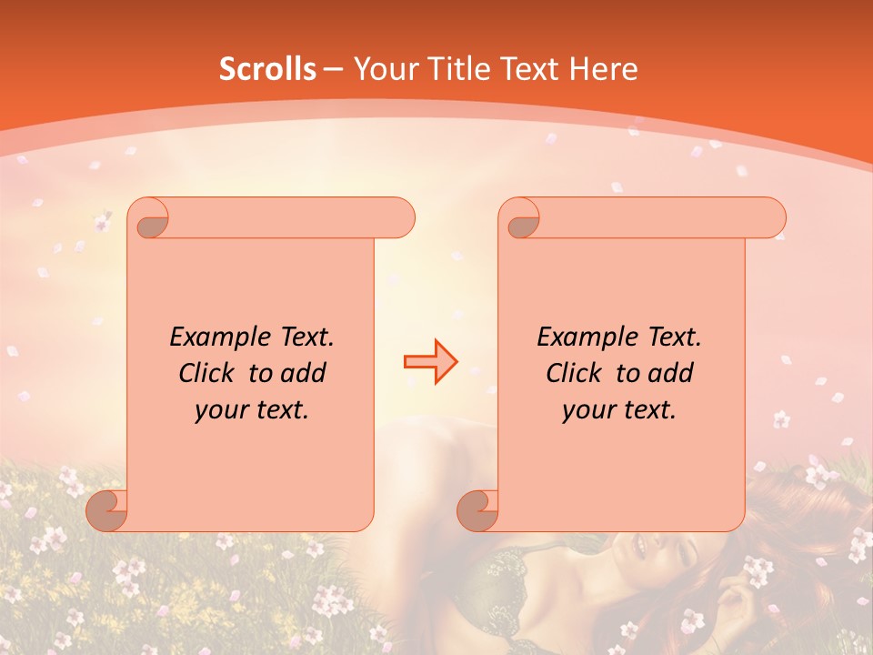 Bra Valentines Man PowerPoint Template