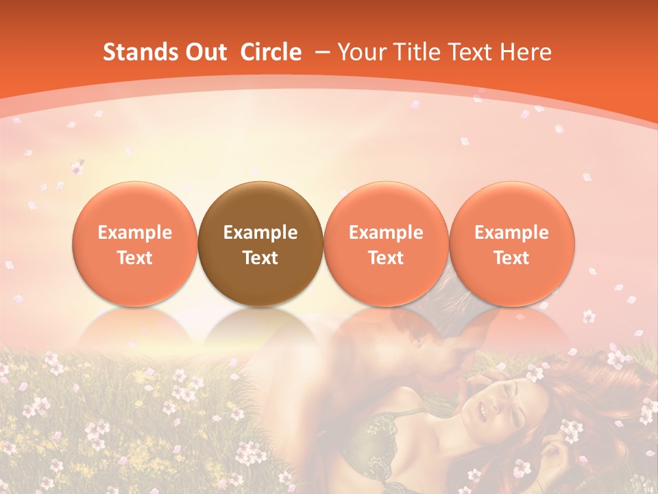 Bra Valentines Man PowerPoint Template