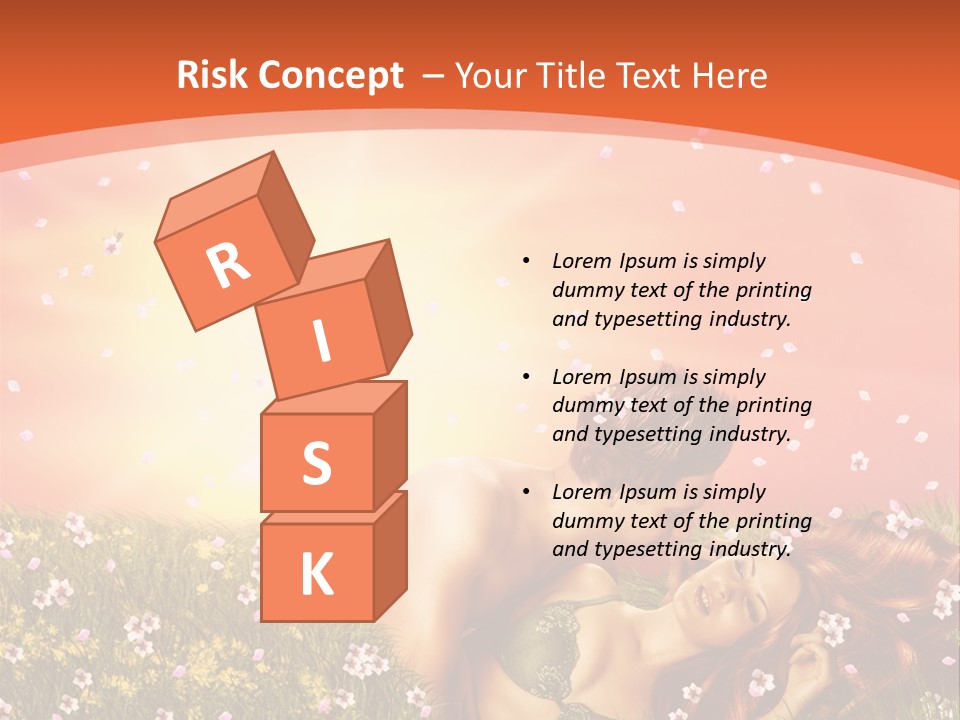 Bra Valentines Man PowerPoint Template