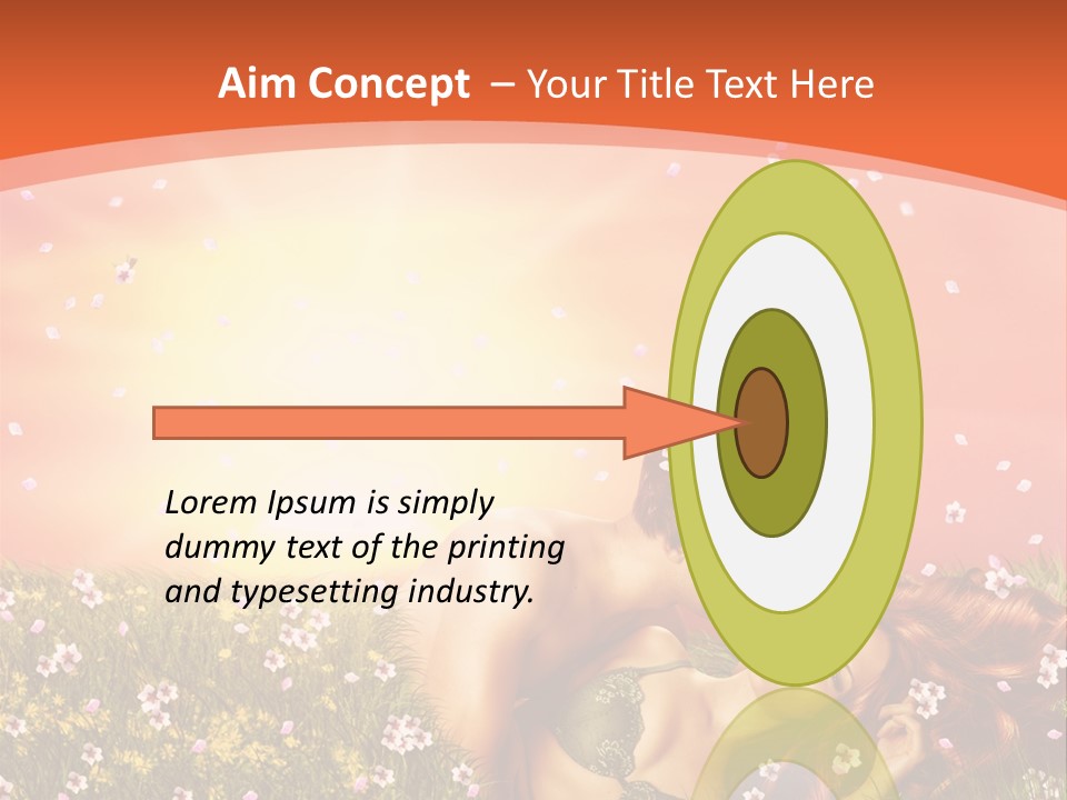 Bra Valentines Man PowerPoint Template