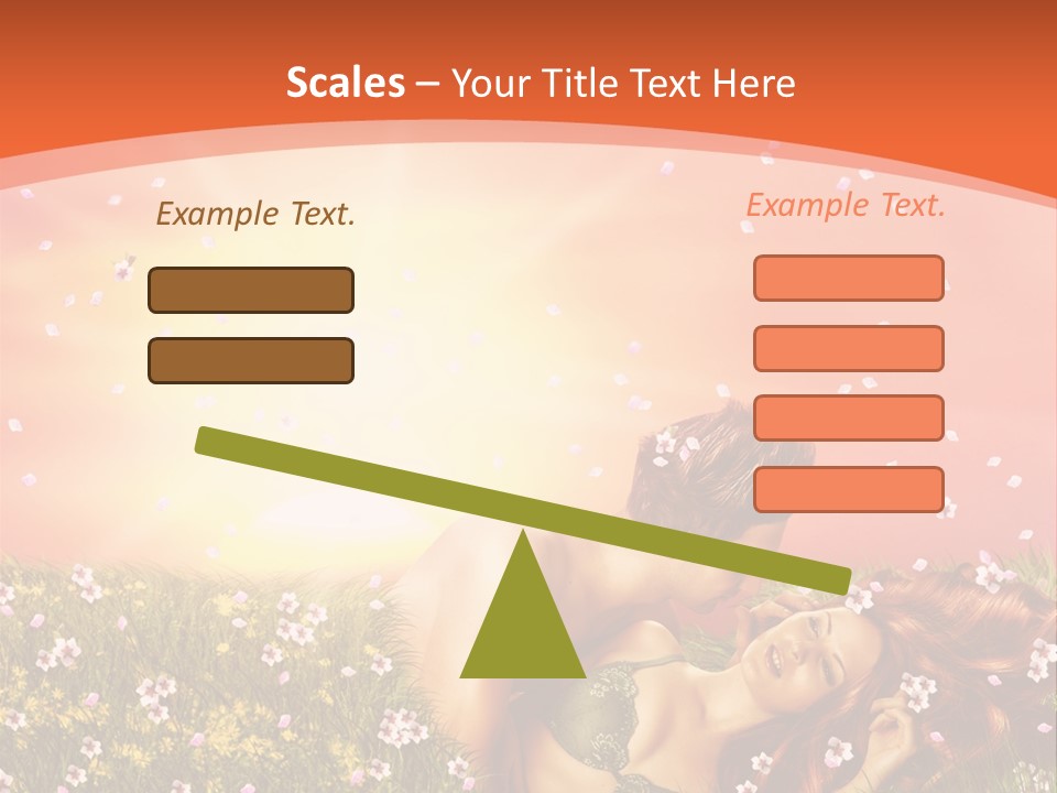 Bra Valentines Man PowerPoint Template