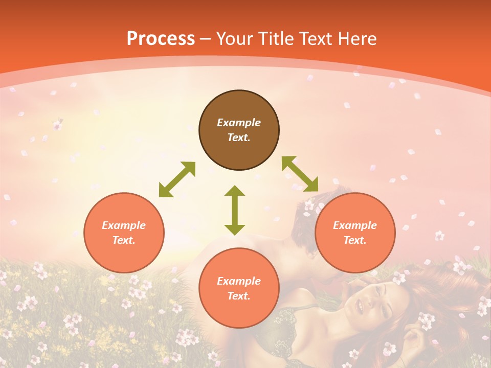 Bra Valentines Man PowerPoint Template