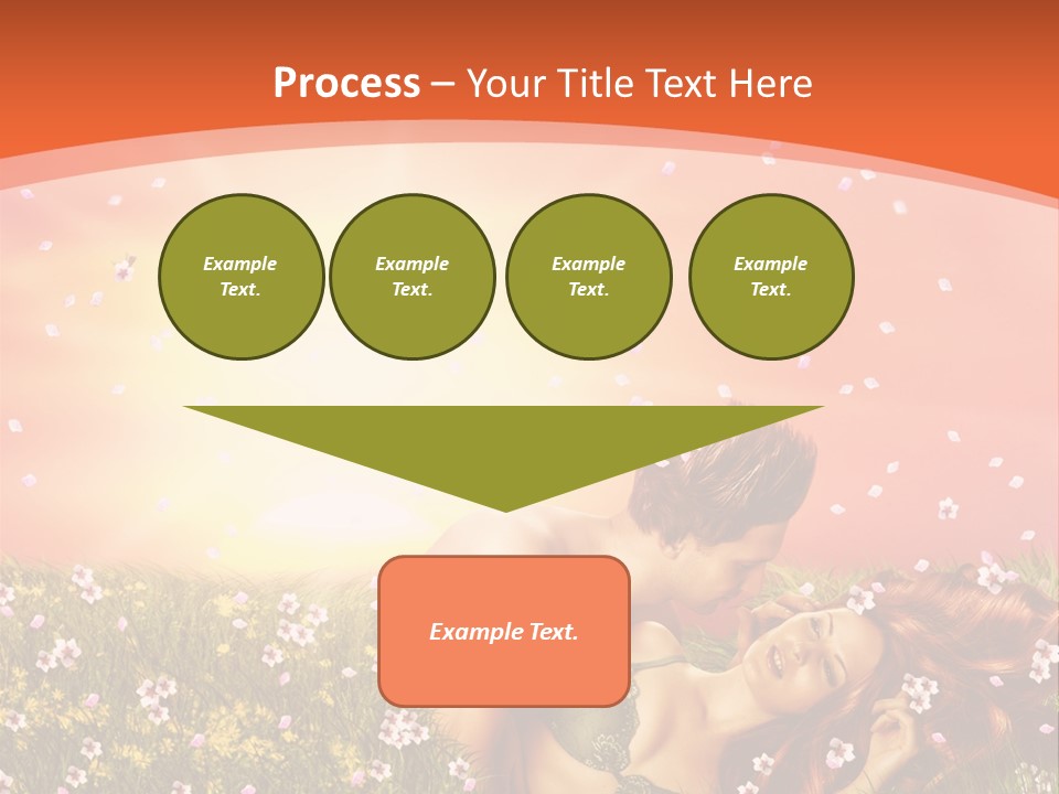 Bra Valentines Man PowerPoint Template