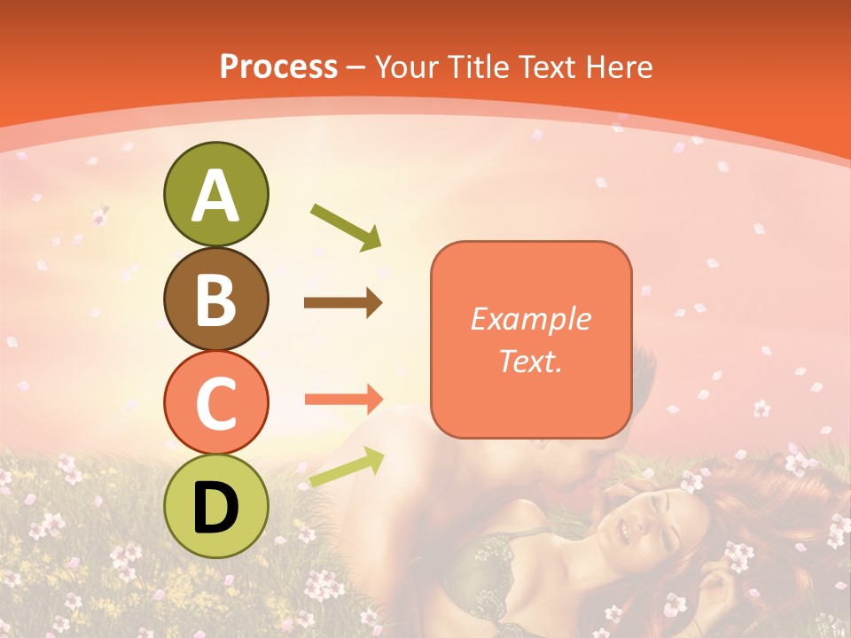 Bra Valentines Man PowerPoint Template