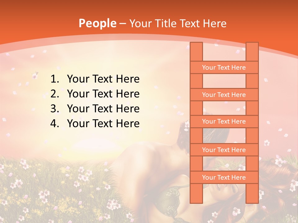 Bra Valentines Man PowerPoint Template