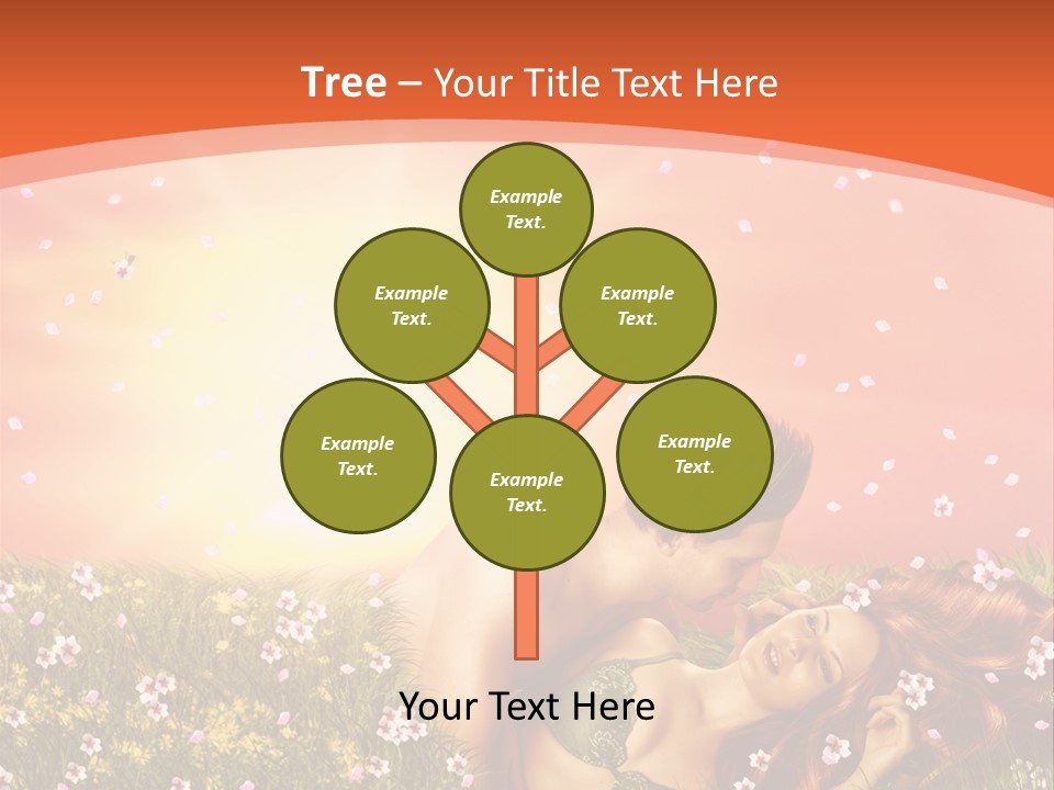 Bra Valentines Man PowerPoint Template