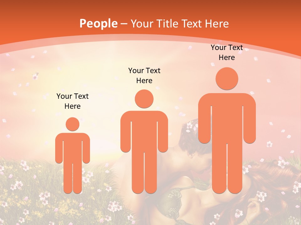 Bra Valentines Man PowerPoint Template