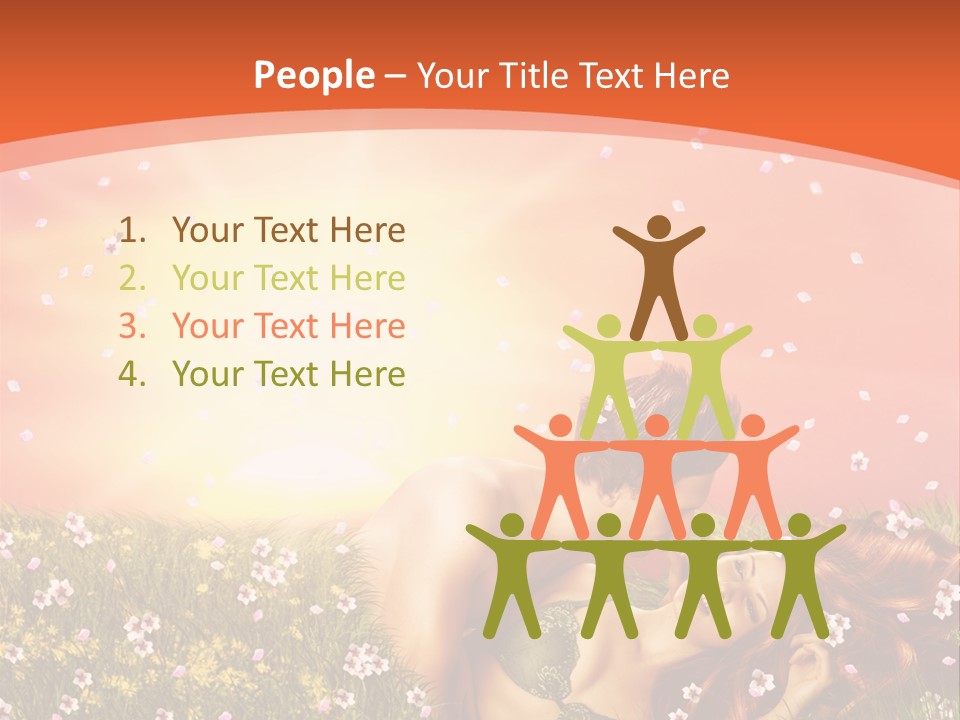 Bra Valentines Man PowerPoint Template