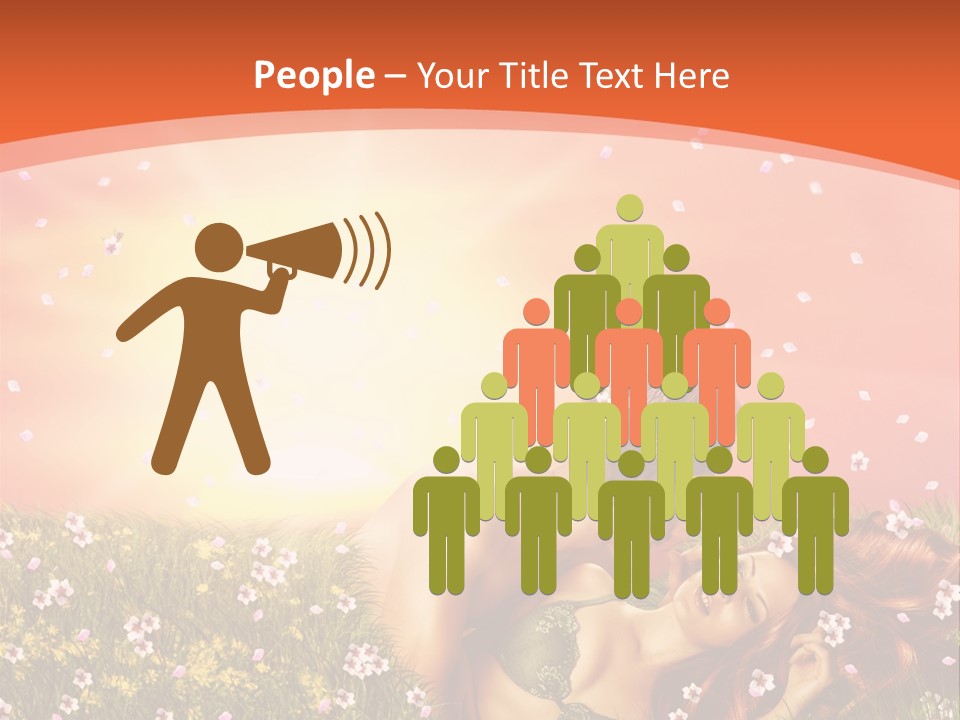 Bra Valentines Man PowerPoint Template