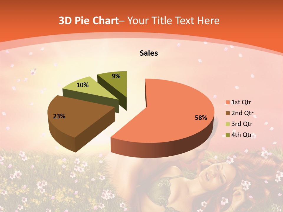 Bra Valentines Man PowerPoint Template