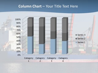 Sea Ship Business PowerPoint Template