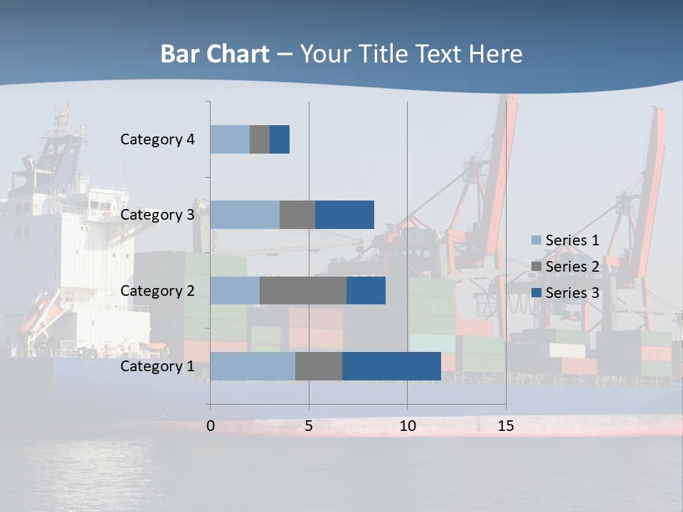 Sea Ship Business PowerPoint Template