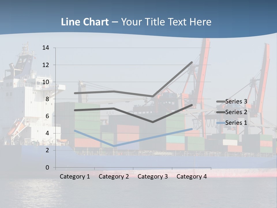 Sea Ship Business PowerPoint Template