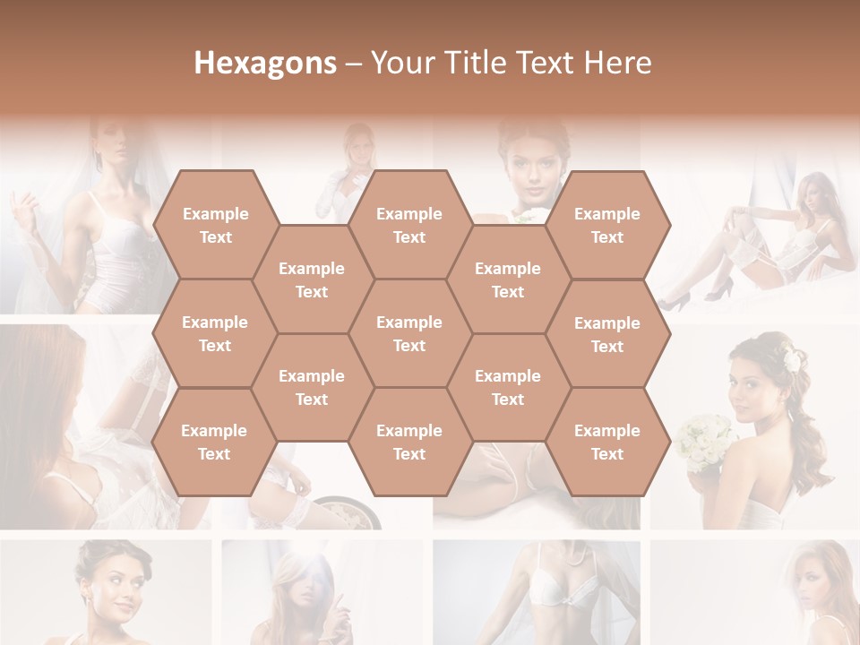 Dress Luxury Leg PowerPoint Template