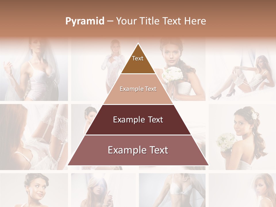 Dress Luxury Leg PowerPoint Template