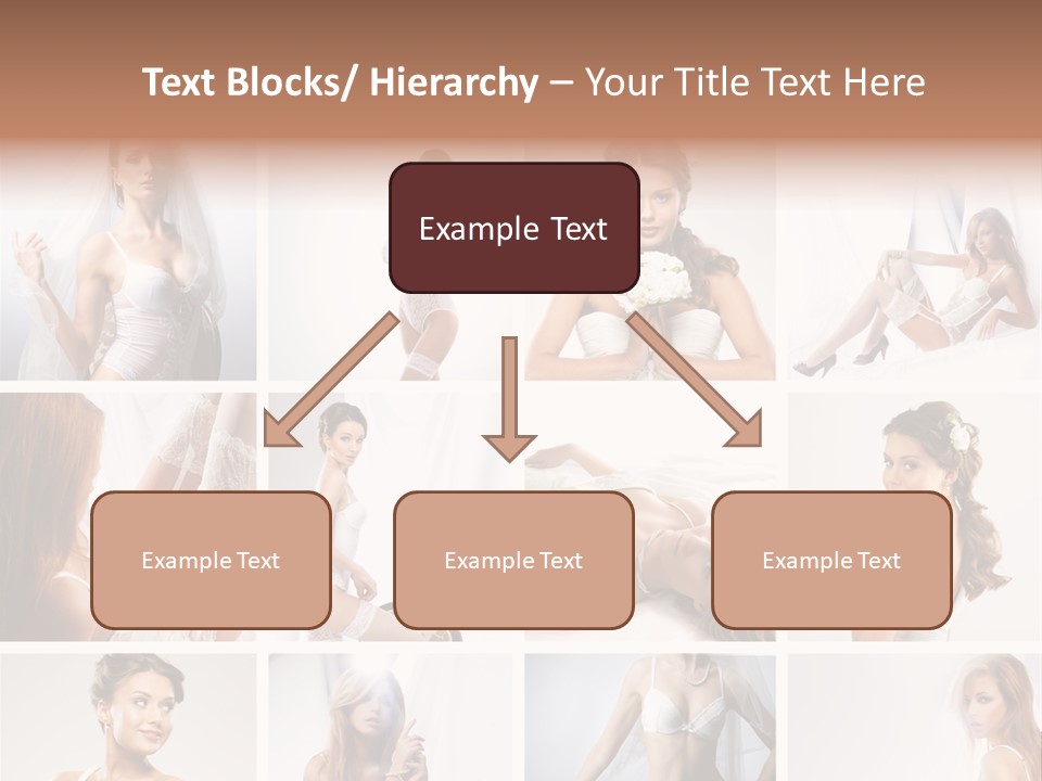 Dress Luxury Leg PowerPoint Template