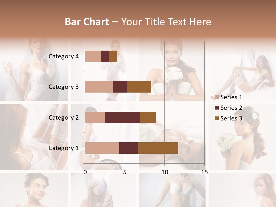 Dress Luxury Leg PowerPoint Template