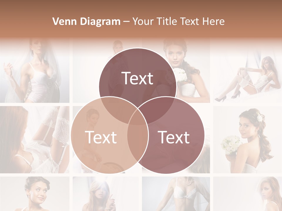 Dress Luxury Leg PowerPoint Template