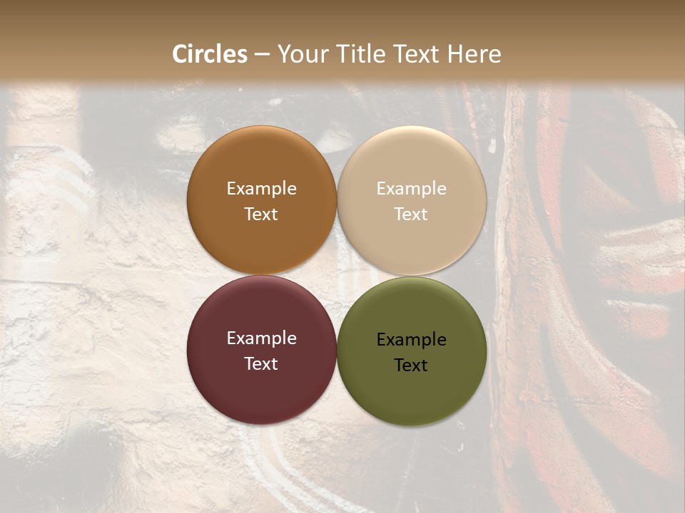 Collar Suit Scene PowerPoint Template