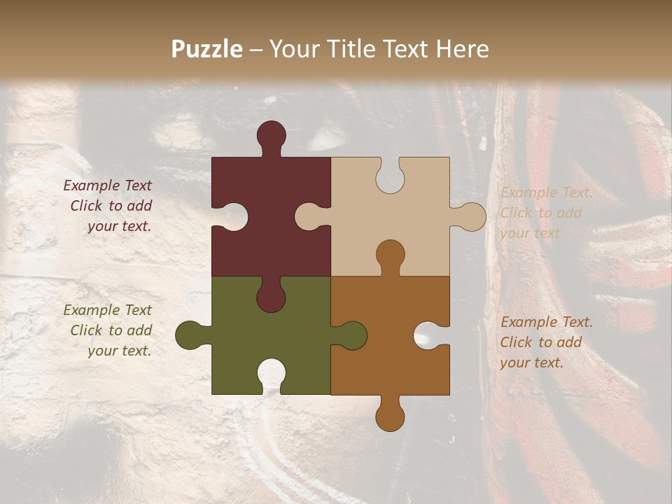 Collar Suit Scene PowerPoint Template