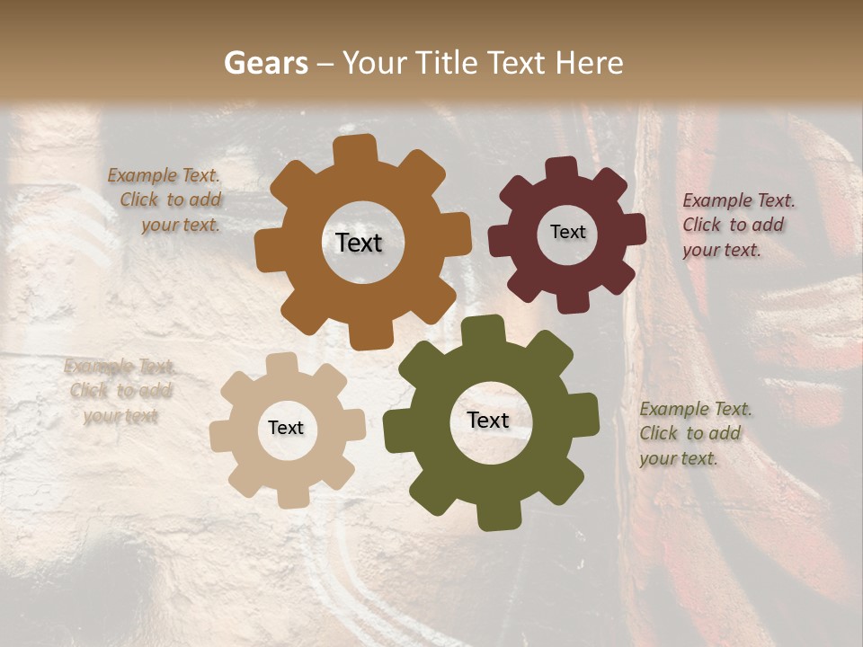 Collar Suit Scene PowerPoint Template