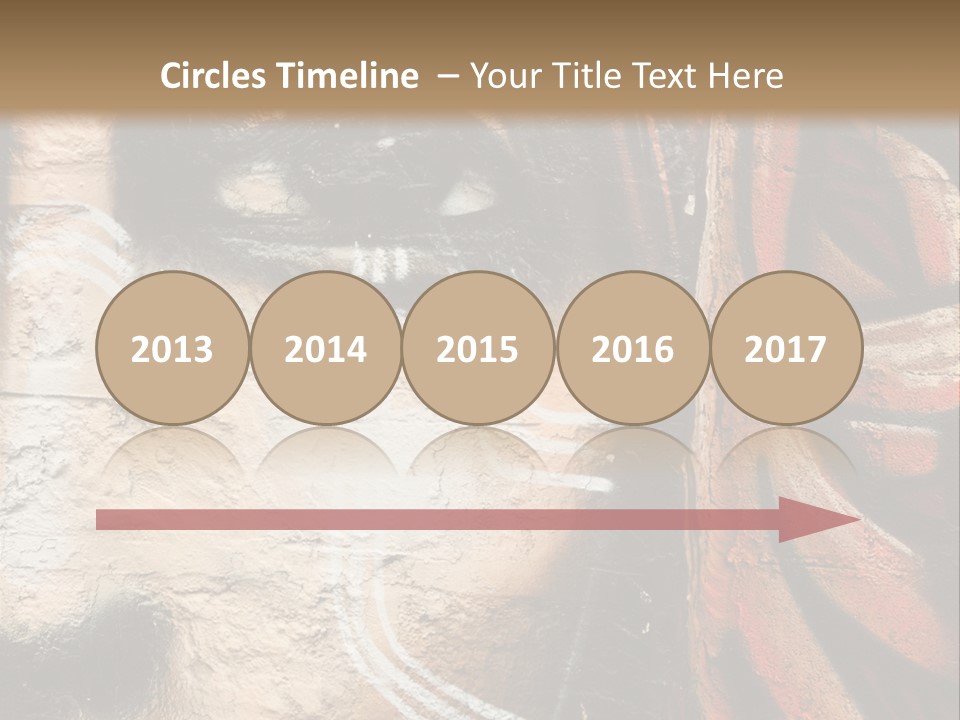 Collar Suit Scene PowerPoint Template