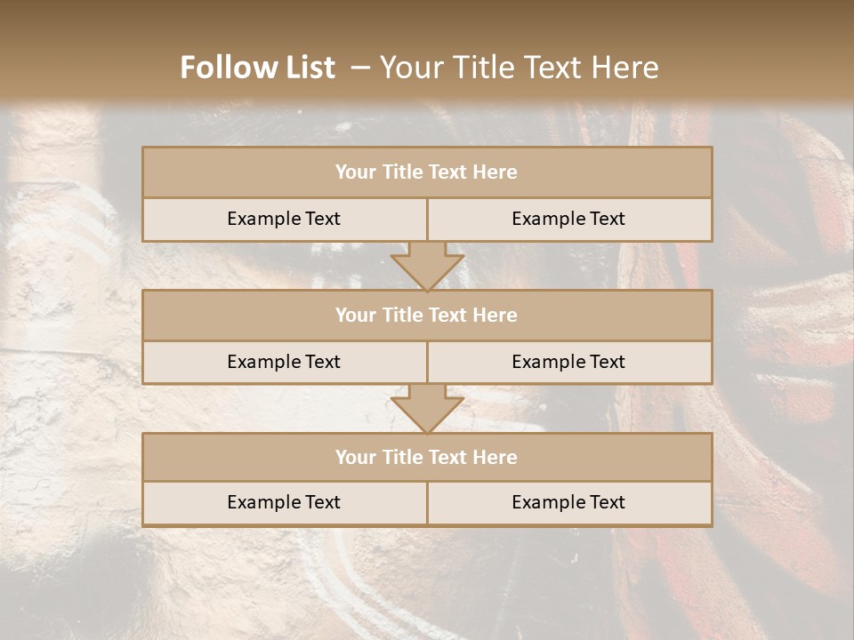 Collar Suit Scene PowerPoint Template