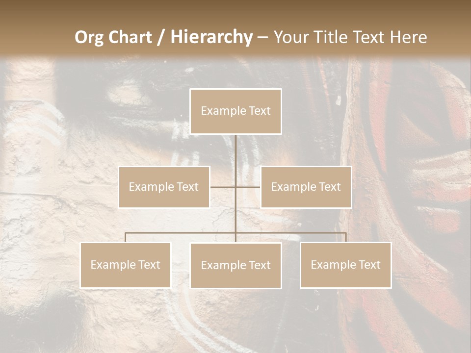 Collar Suit Scene PowerPoint Template