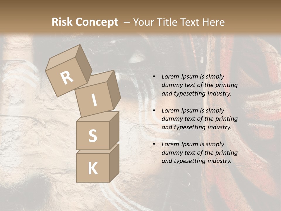 Collar Suit Scene PowerPoint Template