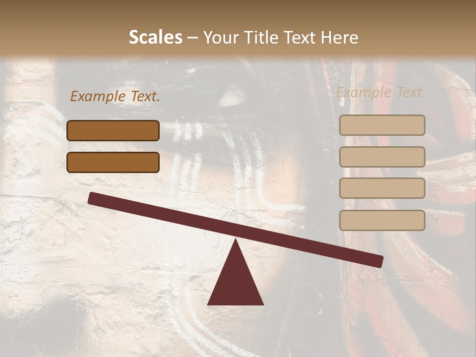 Collar Suit Scene PowerPoint Template