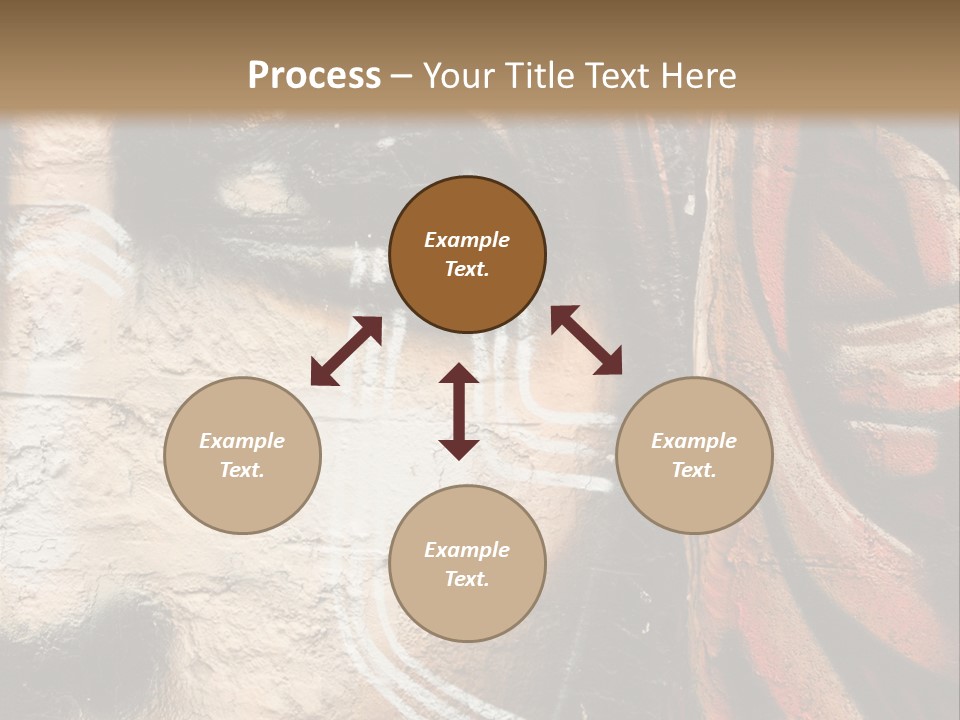Collar Suit Scene PowerPoint Template