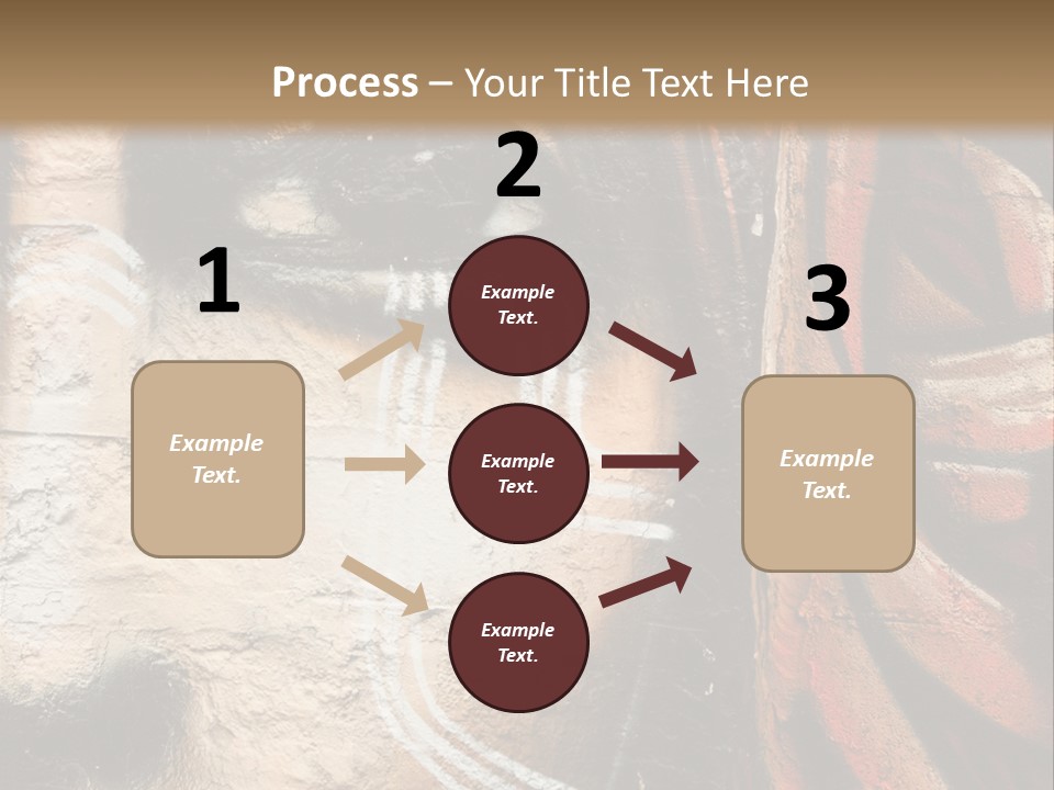 Collar Suit Scene PowerPoint Template