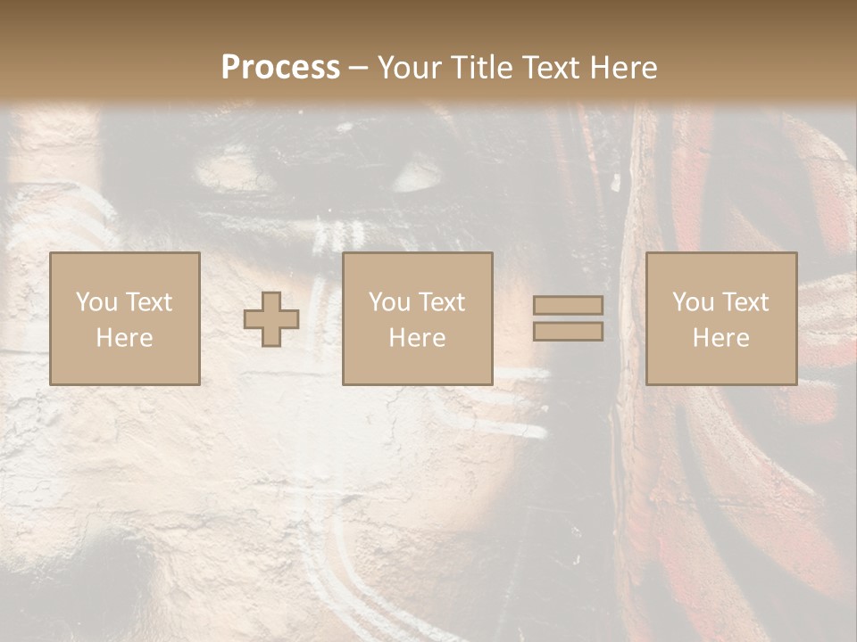 Collar Suit Scene PowerPoint Template