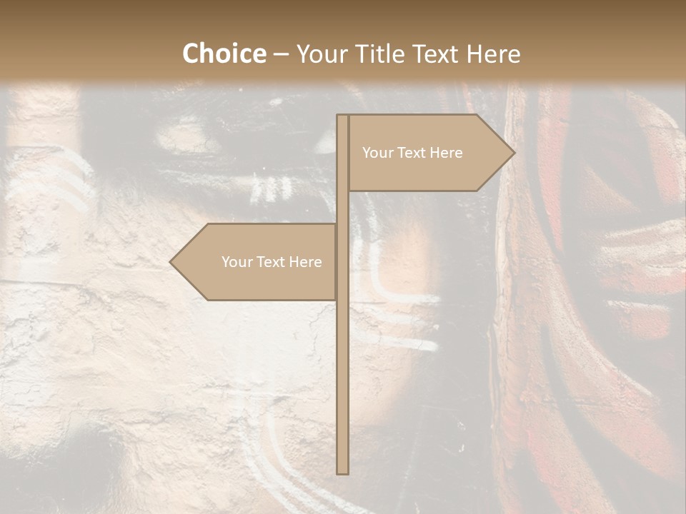 Collar Suit Scene PowerPoint Template