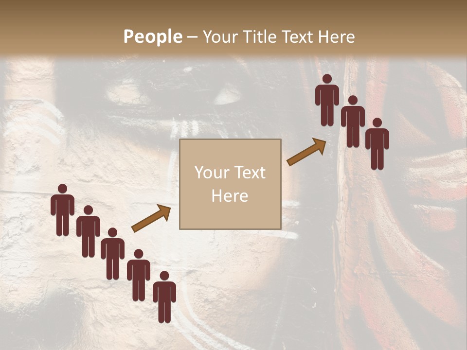 Collar Suit Scene PowerPoint Template