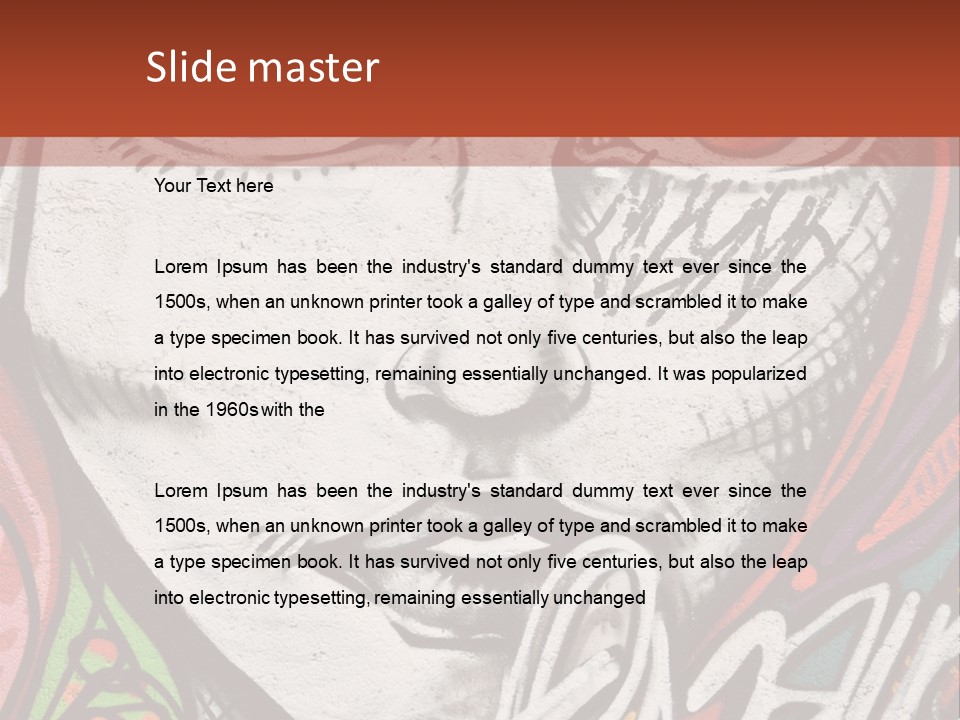 Colour Character City PowerPoint Template