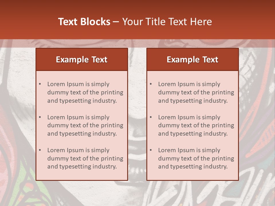 Colour Character City PowerPoint Template