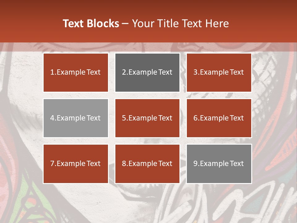 Colour Character City PowerPoint Template