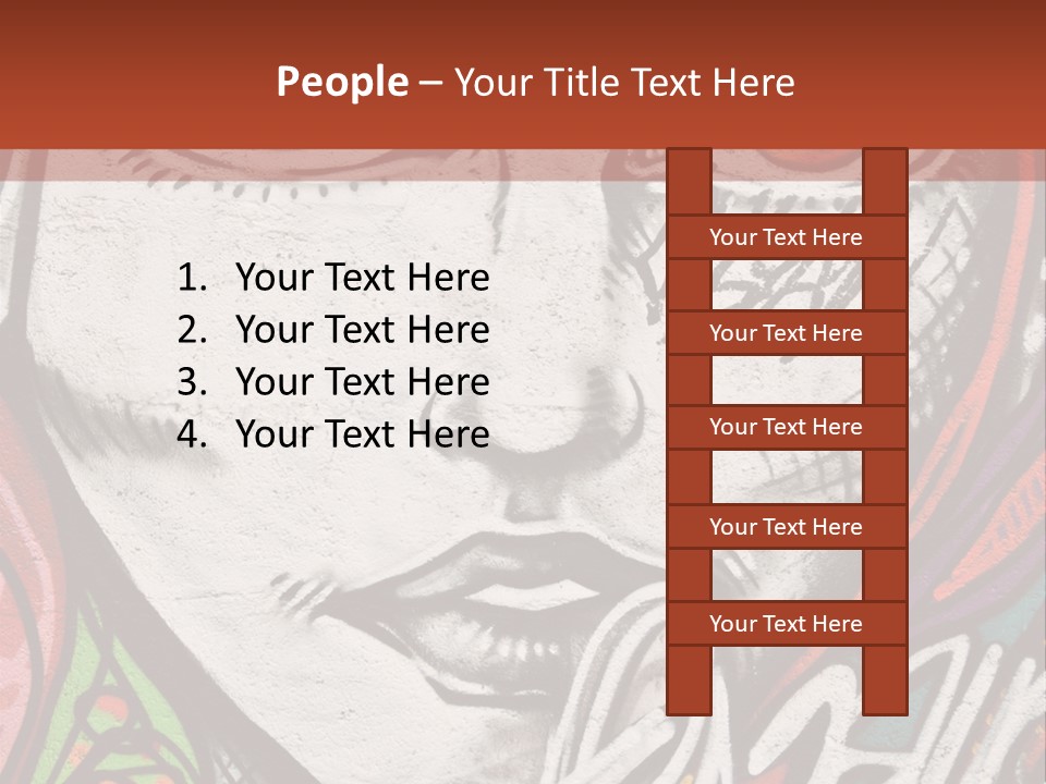 Colour Character City PowerPoint Template