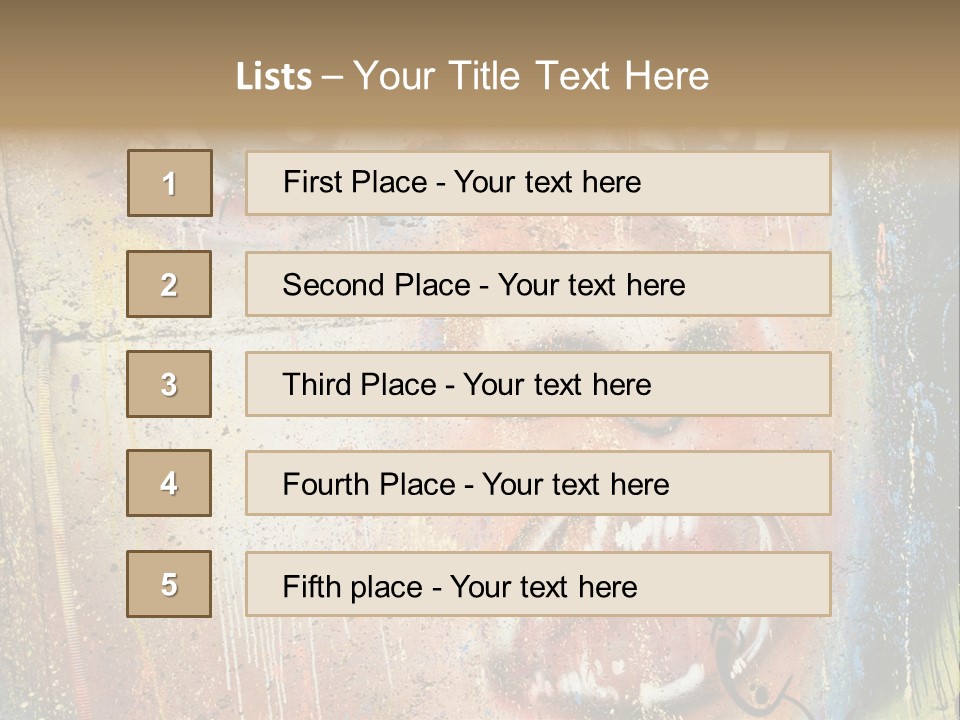 Illegal Degradation Vandalism PowerPoint Template